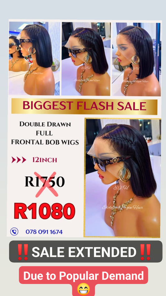 Full Frontal BOB wigs